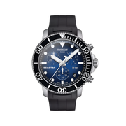 Tissot Seastar 1000 Chronograph T120.417.17.041.00 - cinturino nero - cassa acciaio - quadrante blu